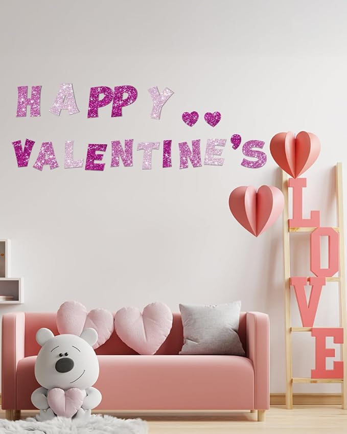 237 Pcs Glitter Bulletin Board Letters, Numbers and Punctuation, Poster Board - Image 6