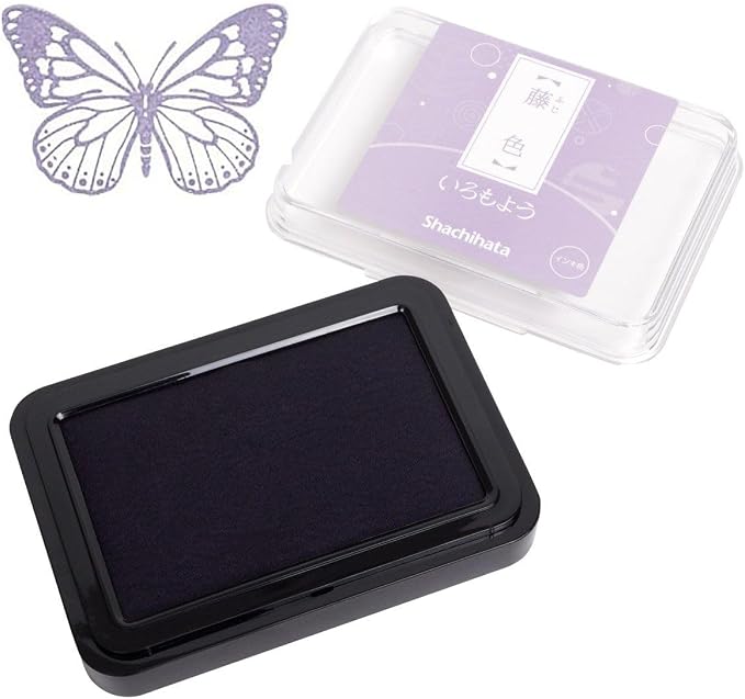 IROMOYO Stamp PAD, Traditional Japanese Ink Colour, Oil-Based Ink pad by Artline