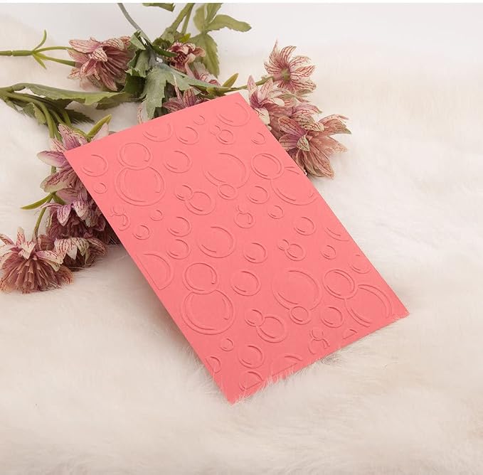 6Pcs Flower Leaf Embossing Folders DIY Craft Paper Card Embossing Template - Image 2