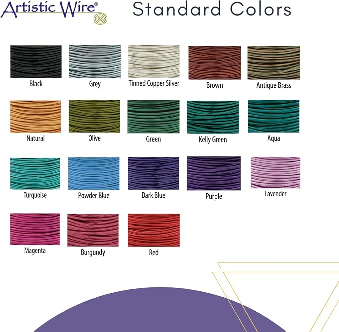 Artistic Wire, 18 Gauge Tarnish Resistant Colored Copper Craft Jewelry Wrapping - Image 6