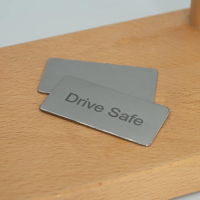 StayMax Stainless Steel Engraving Blank Tags Rectangle Stamping Blanks Blank - Image 5