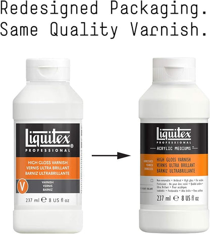 Liquitex Professional High Gloss Varnish - Image 2