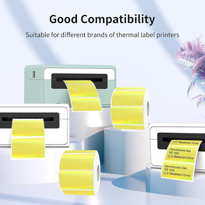 2.25"x1.25" Direct Thermal Labels, Holographic Thermal Printer Labels - Image 3