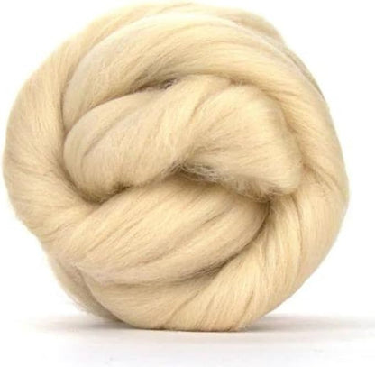 Revolution Fibers Merino Wool Combed Top | 1 lb Premium Wool Roving | 22 Micron by RevolutionFibers
