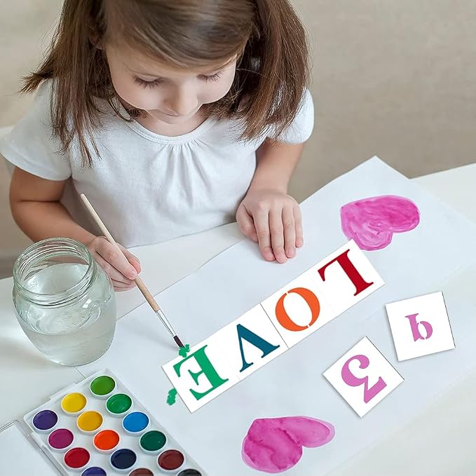 5 inch Letter Stencils for Painting On Wood - Image 9