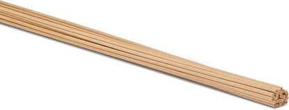 Dowel Rods Wood Sticks Wooden Dowel Rods 1/8 x 24 Inch Unfinished Hardwood by Woodpeckers