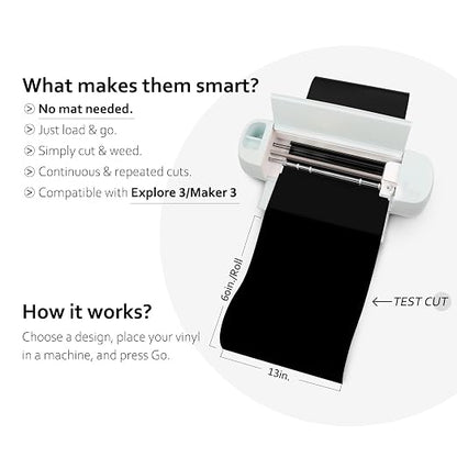 TECKWRAP 001 Smart Adhesive Vinyl Permanent, 13in x 5ft, Vinyl - Image 4
