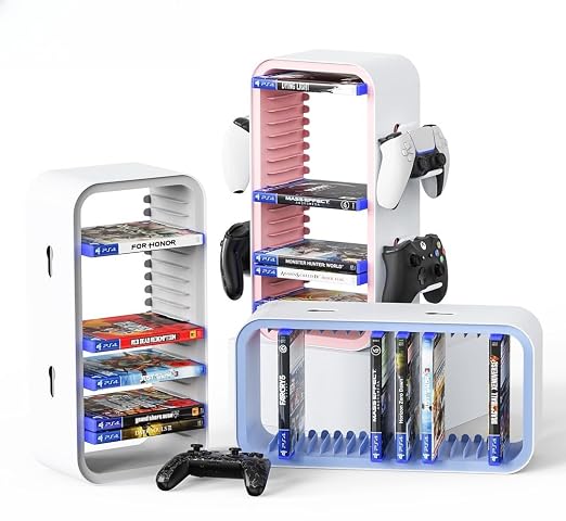 wigmoa OYO-1 15.8INCH Game Storage Tower Compatible - Image 9