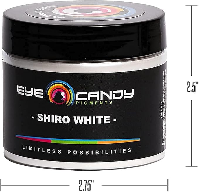 Eye Candy Pigments Premium White Mica Powder - Image 7