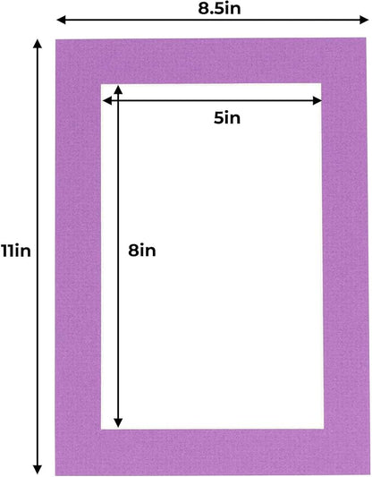 5.5x8.5 Mat for 8.5x11 Frame - Image 3