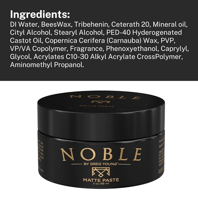 Strong Hold Matte Hair Paste | Flexible & Long-Lasting Sculpting Paste - Image 7