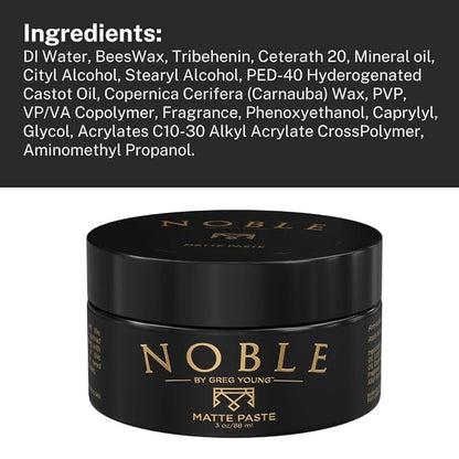 Strong Hold Matte Hair Paste | Flexible & Long-Lasting Sculpting Paste - Image 7