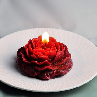 Peony Rose 3D Flower Resin Cake Mold - Image 3