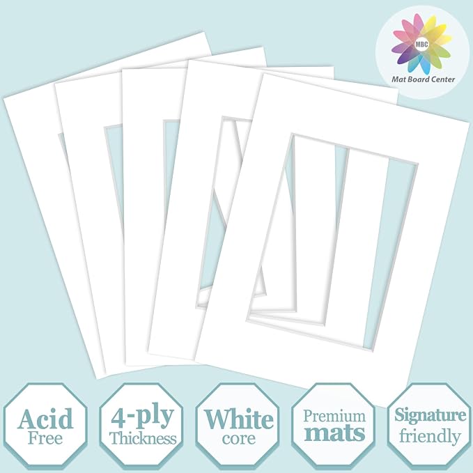 MBC Mat Board Center, 5 Pack 5x7 - Image 2