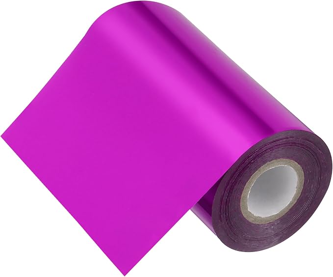 PATIKIL 5"x400Ft Hot Stamping Foil Paper, Heat Transfer Hot Stamping Paper Foil by PATIKIL