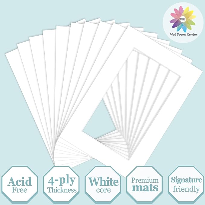 MBC MAT BOARD CENTER, 10 Pack 4x6 - Image 2