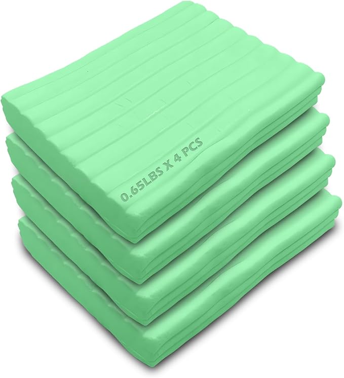 ReArt Non-Drying Oil-Based Plasticine Modeling Clay 2.6 Pounds, Non Hardening by ReArt
