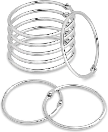 CooBigo 50 Pack Shower Curtain Rings Rust Proof Curtain Hook by CooBigo