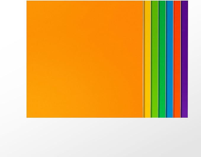 ROBOTIME 7-Pack Double-Sided Colored 1/8" Plywood Sheets by ROBOTIMEBuildingThingstoLife