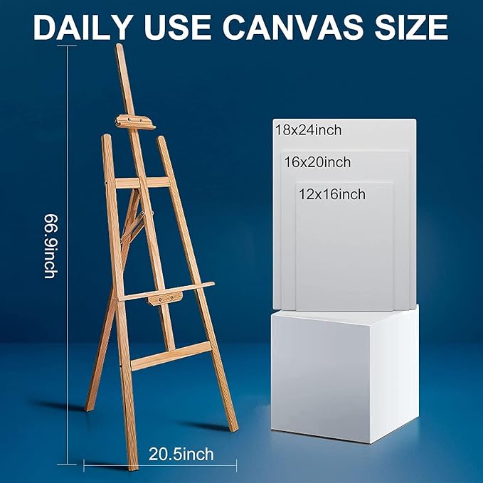 Canvas Panels 12x16 Inch 24-Pack, 10 oz Primed 100% Cotton Canvases - Image 6