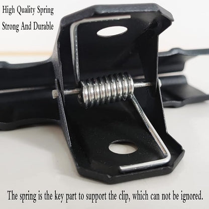 Locci Black Large Bull Clips, Jumbo Binder Clips - Image 3