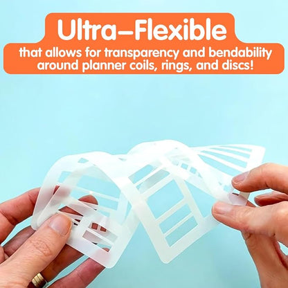 Handmade Flexible Record Template, Reusable Templates Planner Stencils - Image 3