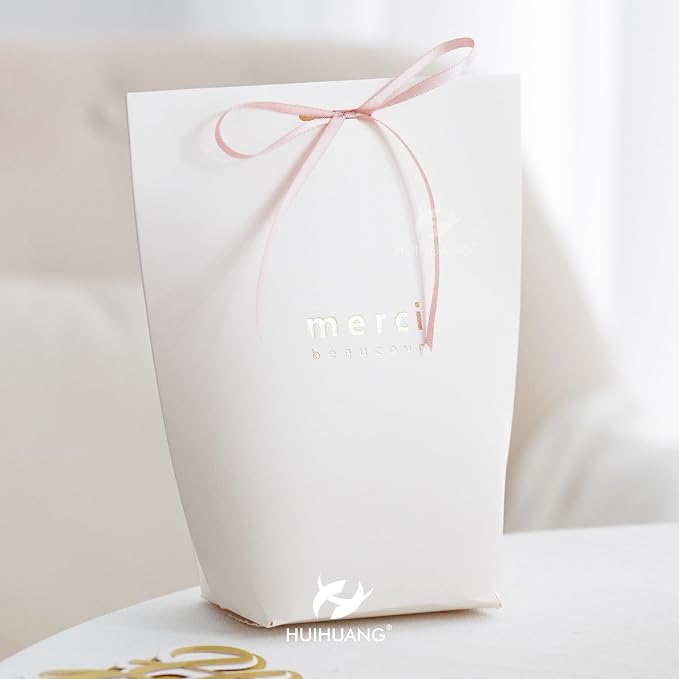 HUIHUANG Rose Gold Ribbon 1/8 inch Solid Color Thin Satin Ribbon 100 Yards - Image 6