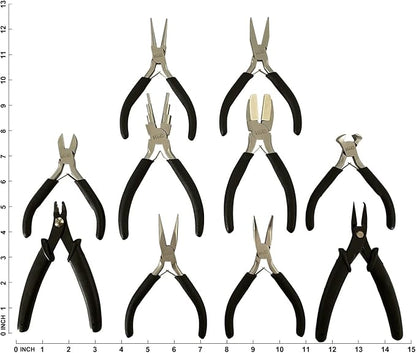 10-Piece Jewelry Pliers Set Jewelry Making Tools - Image 2