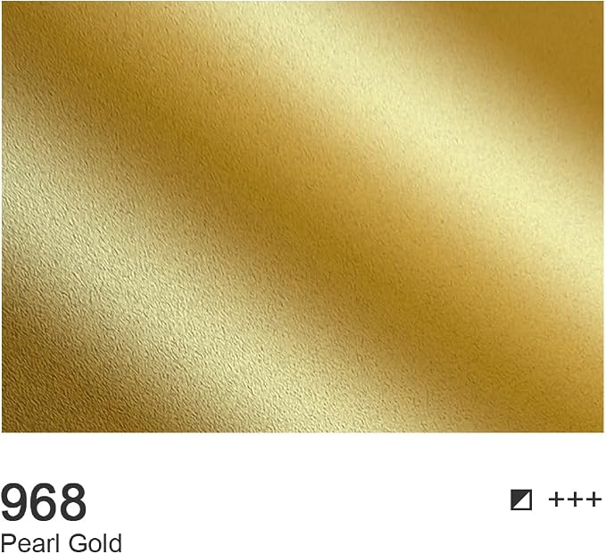 AUREUO Pearl Gold Acrylic Paint, 4 Fl Oz / 120ml Single Tube, Rich Pigment Art - Image 2