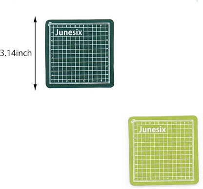 4Pieces Mini Cutting Pad Self Healing Craft Mat Small Sewing Cutting Mat - Image 2