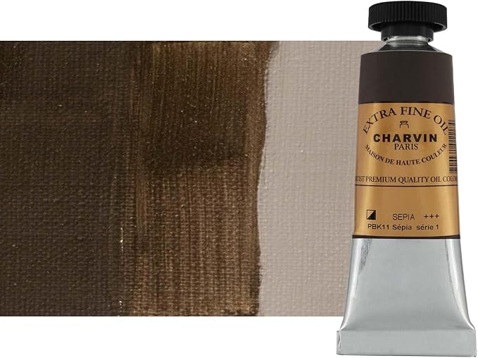 Charvin Extra Fine Oil Paint, Sepia 20 ml by Unknown