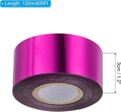 PATIKIL 1.2"x400Ft Hot Stamping Foil Paper, Heat Transfer Hot Stamping Paper - Image 2