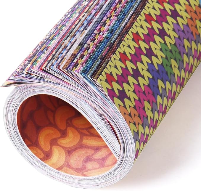 Square Origami Paper 6x6 Double Sided 50 Sheets 50 Colors 70GSM Origami Kit - Image 4