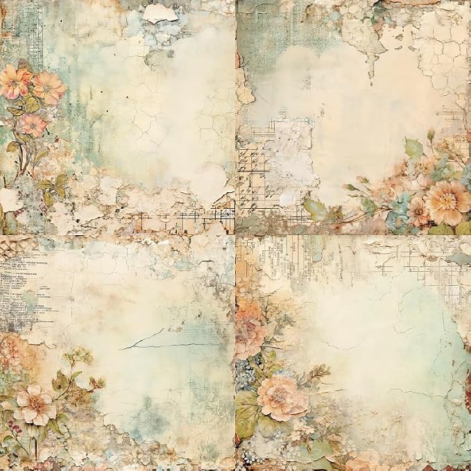 24 Sheets Decorative Scrapbooking Paper Pad 6x6 Craft Paper Single-Side Card - Image 4