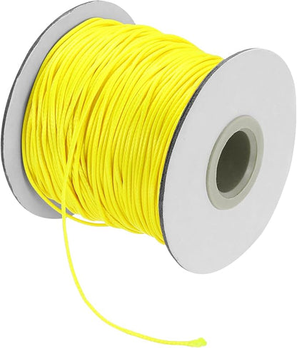 MECCANIXITY Waxed Cord 1mm Waxed Thread 87 Yard Wax String Leather Cord by MECCANIXITY