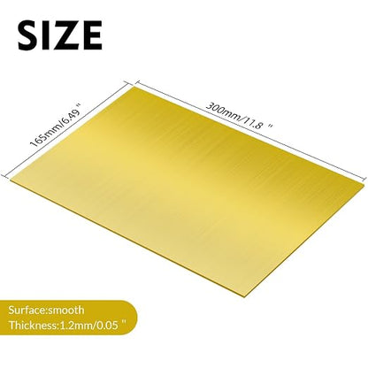 Laser Engraving Blank ABS Double Color Plastic Sheet, 11.8x6.49x0.05 inch - Image 4