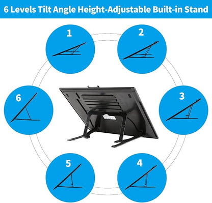 Wireless Rechargeable A3 LED Light Pad w/Built-in Foldable Stand, 3 Color Tone - Image 7