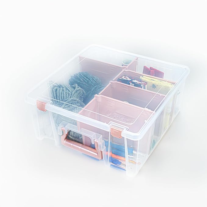 ArtBin 6990RK-AMZ Super Satchel Double Deep Compartment Box - Image 6