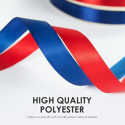 3/8" Wide x 100 Yards Single Face Polyester Satin Ribbon, Satin Ribbon - Image 4