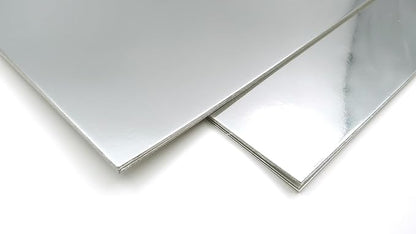 TGXRZX Metallic Silver Cardstock Paper, Size 8 "x 11", Mirror Finish Gold Foil - Image 9