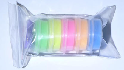 Fluorescent 5 Color Pack Glow in The Dark Pigment Powder - 12g Each - Image 4
