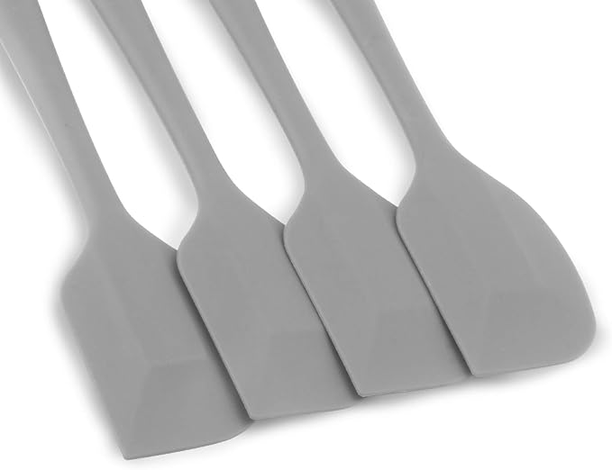 Silicone Spatula 4-piece Set, Heat-Resistant Non-stick Rubber Spatulas - Image 2