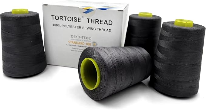 Tortoise 4 Cones of 3000 Yards Each Spool Thread - Image 4