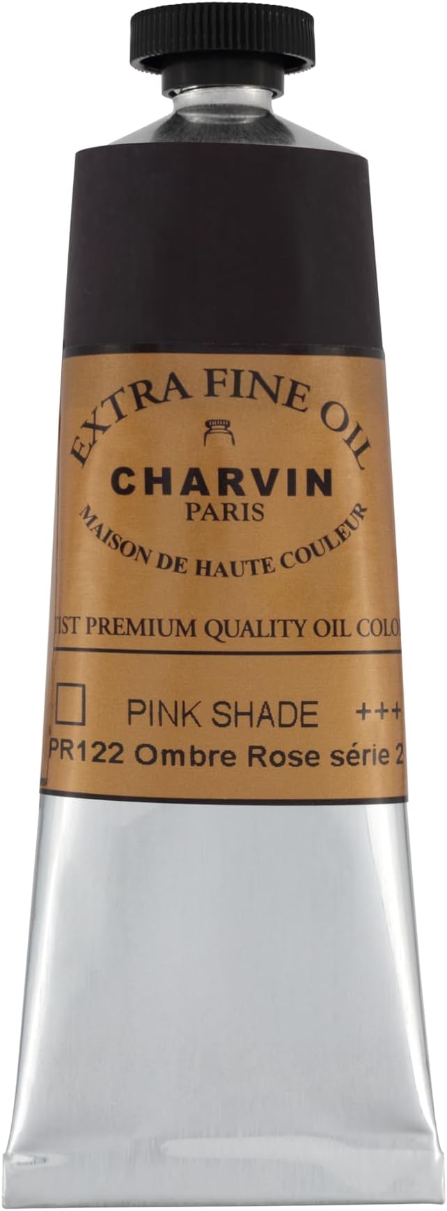 Charvin Extra Fine Oil Paint, Ombre Rose 60 ml - Image 2