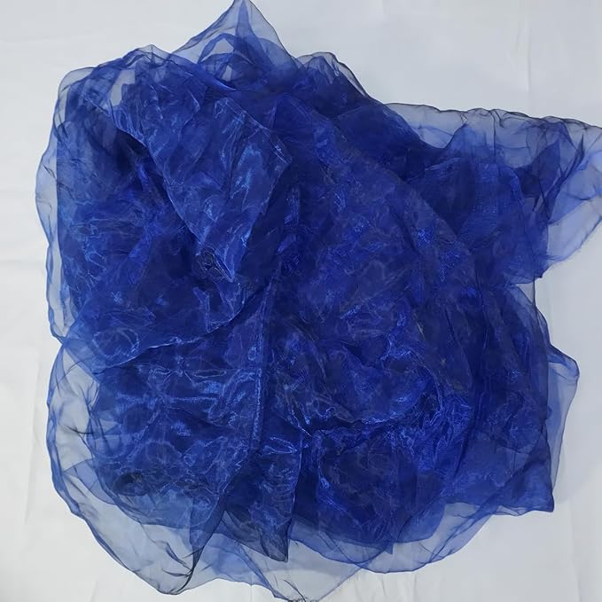 Two-Tone Iridescent Holographic Organza Fabric - Image 4