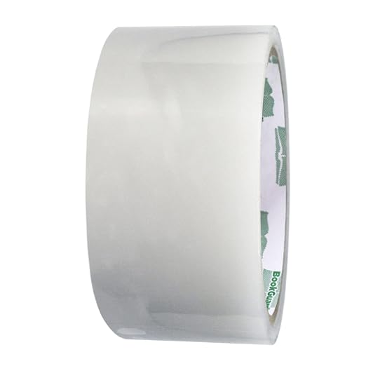 BookGuard Stretchable Clear Book Repair Tape, 15 Yard Roll, 2 Inch by ChromaLabel