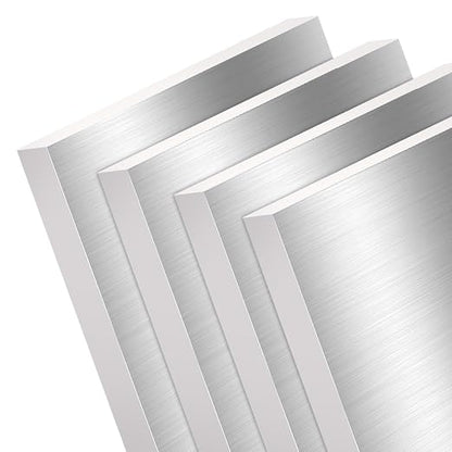 4PCS 4 x 4 x 1/2 Inch Aluminum Plate Aluminum Metal Sheet 6061 Aluminum Metal - Image 5