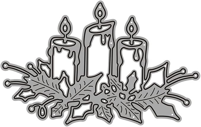 Metal Cutting Dies DIY Merry Christams Embossing Stencil Template Scrapbooking - Image 2