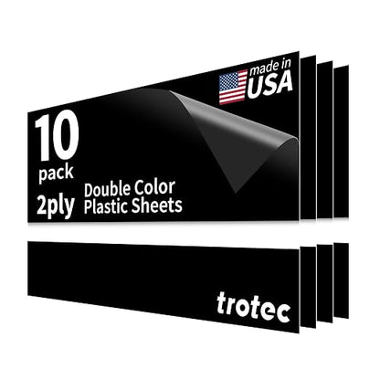 Trotec TroLase Lights | 24"x12"x1/250" | Adhesive-Backed Flexible Laser by TrotecEngravingSupplies