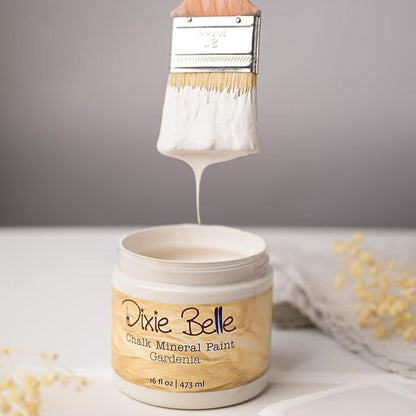 Dixie Belle Paint Company Chalk Finish Furniture Paint – Gardenia – Matte Chic - Image 5